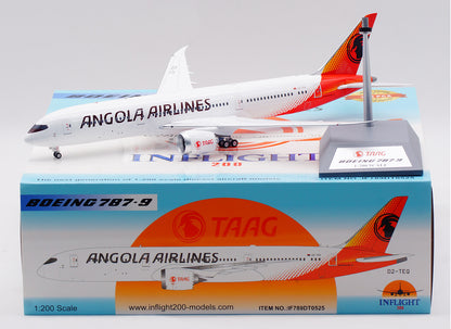 1:200 32CM InFlight ANGOLA AIRLINES BOEING 787-9 Airplane Diecast Aircraft Model