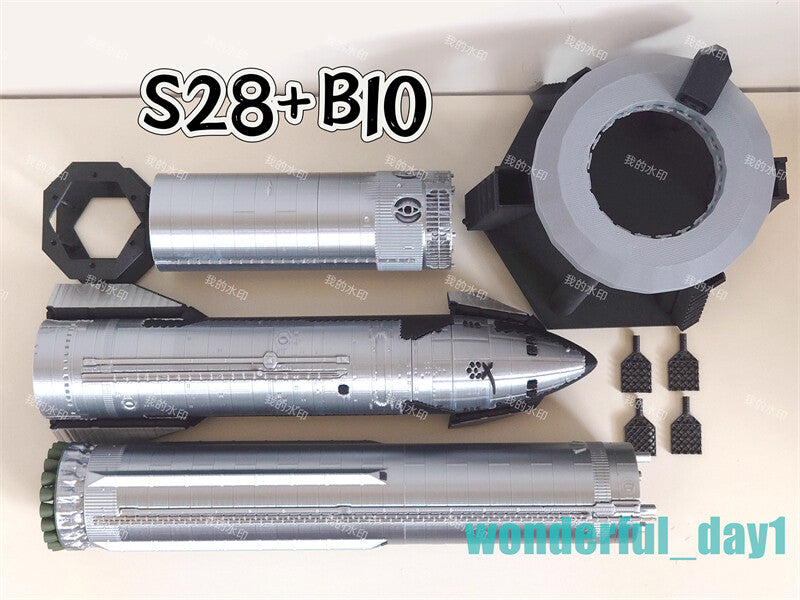 1/200 Scale SpaceX Starship Launch Site Rocket Model High Precision Model Toy