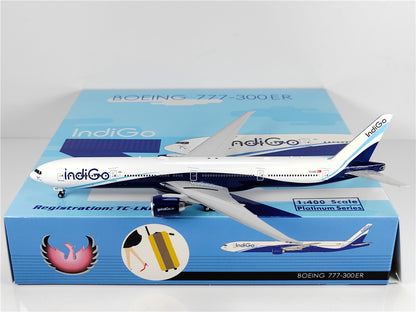 1:400 Phoenix IndiGO BOEING B777-300ER Airplane Diecast Aircraft Plane Model