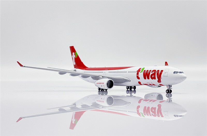 JC Wings t'way For Airbus A330-300 HL8501 1/400 Aircraft Pre-built Model