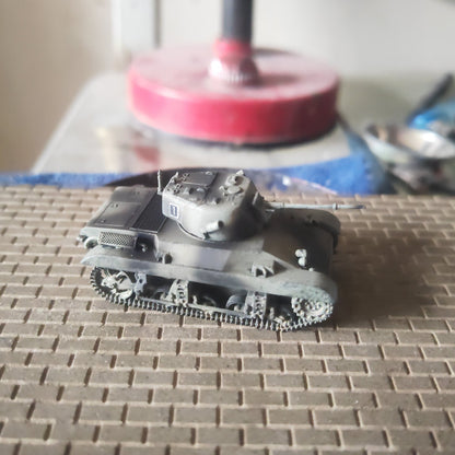 3D Printed 1/72 British M22 Airborne Tank Finished Product
