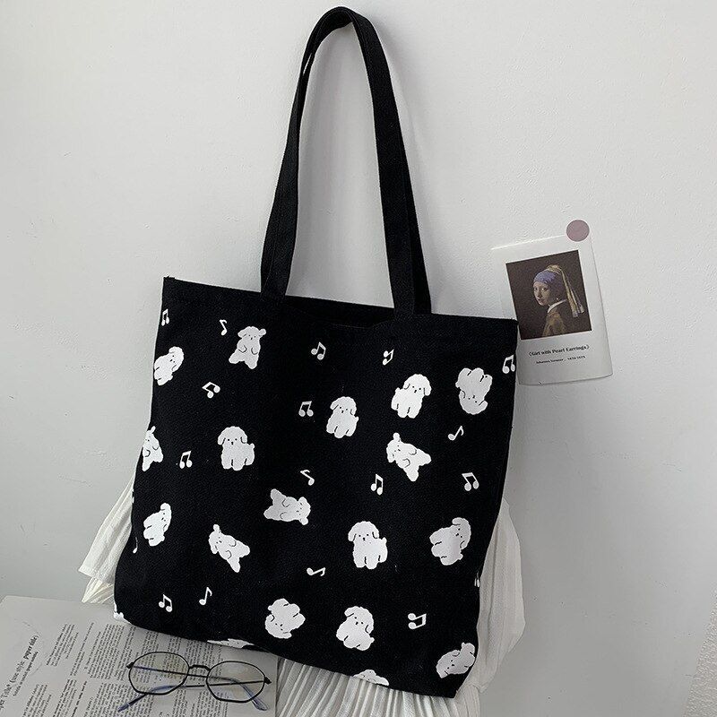 Canvas Totes Large Shoulder Bags Shopping Purse Handbag Tote Pouch 42*38 CM Bags