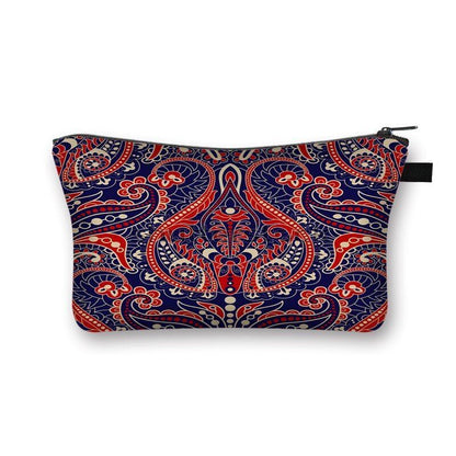 Bohemian Print Cosmetic Bag Fashion Travel Lipstick Toiletry Bag Shopping Purse