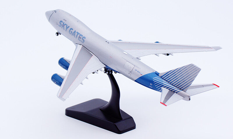 1:400 JC Wings SKY GATES BOEING 747-400F Airplane Diecast Plane Aircraft Model