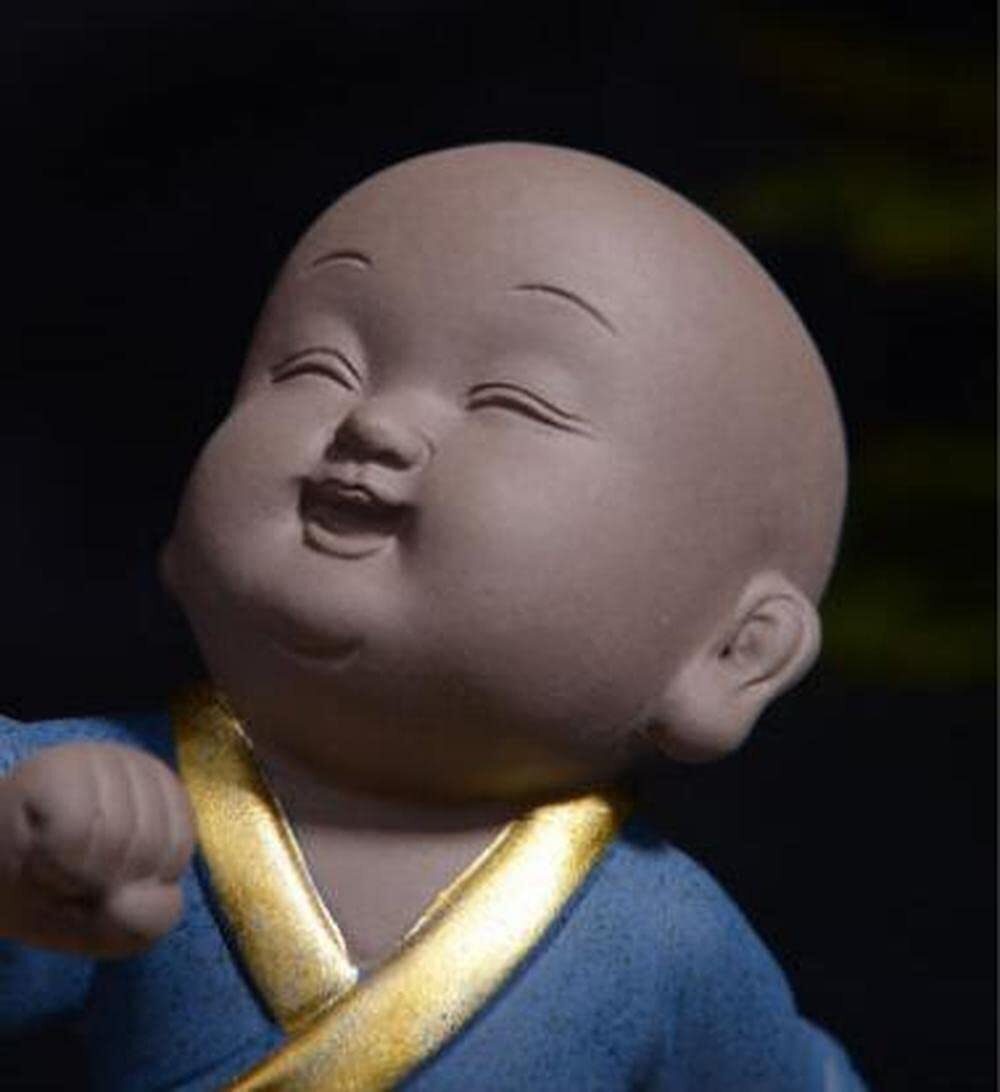 11cm Tea Pet Creative Ornaments Monk Tea Play Kung Fu Tea Set Tea Table