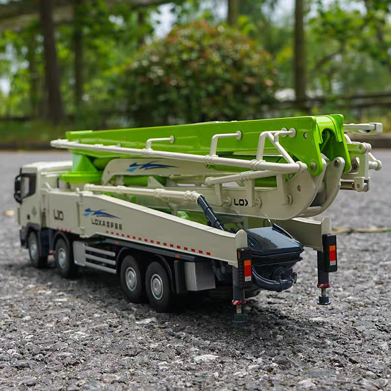 1:35 48CM LOXA L10 EST Concrete Pump Truck Construction Equipment Diecast Model