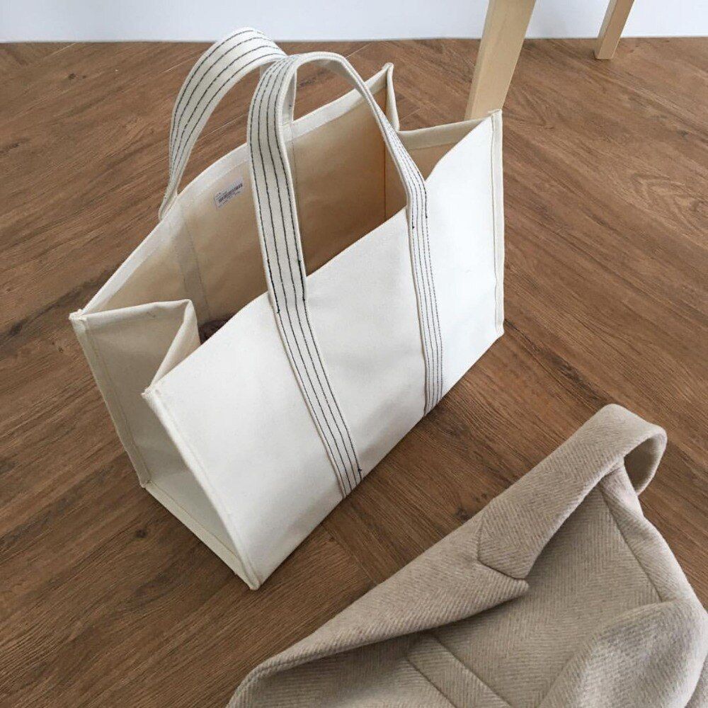 Fashion Canvas Bag Shopping Handbag Large Handbag Tote Shoulder Purse 36*15*25CM