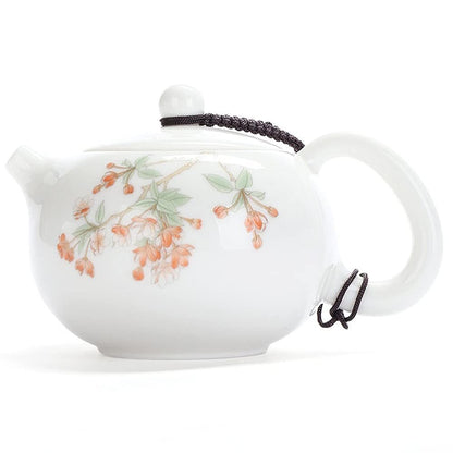 180ml Porcelain Teapot Handmade Xi Shi Kettle Kung Fu Tea Set Household Tea