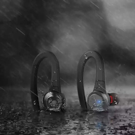2023 Ear hook Headphones Bluetooth 5.0 Wireless Headband Earbuds Headset Stereo