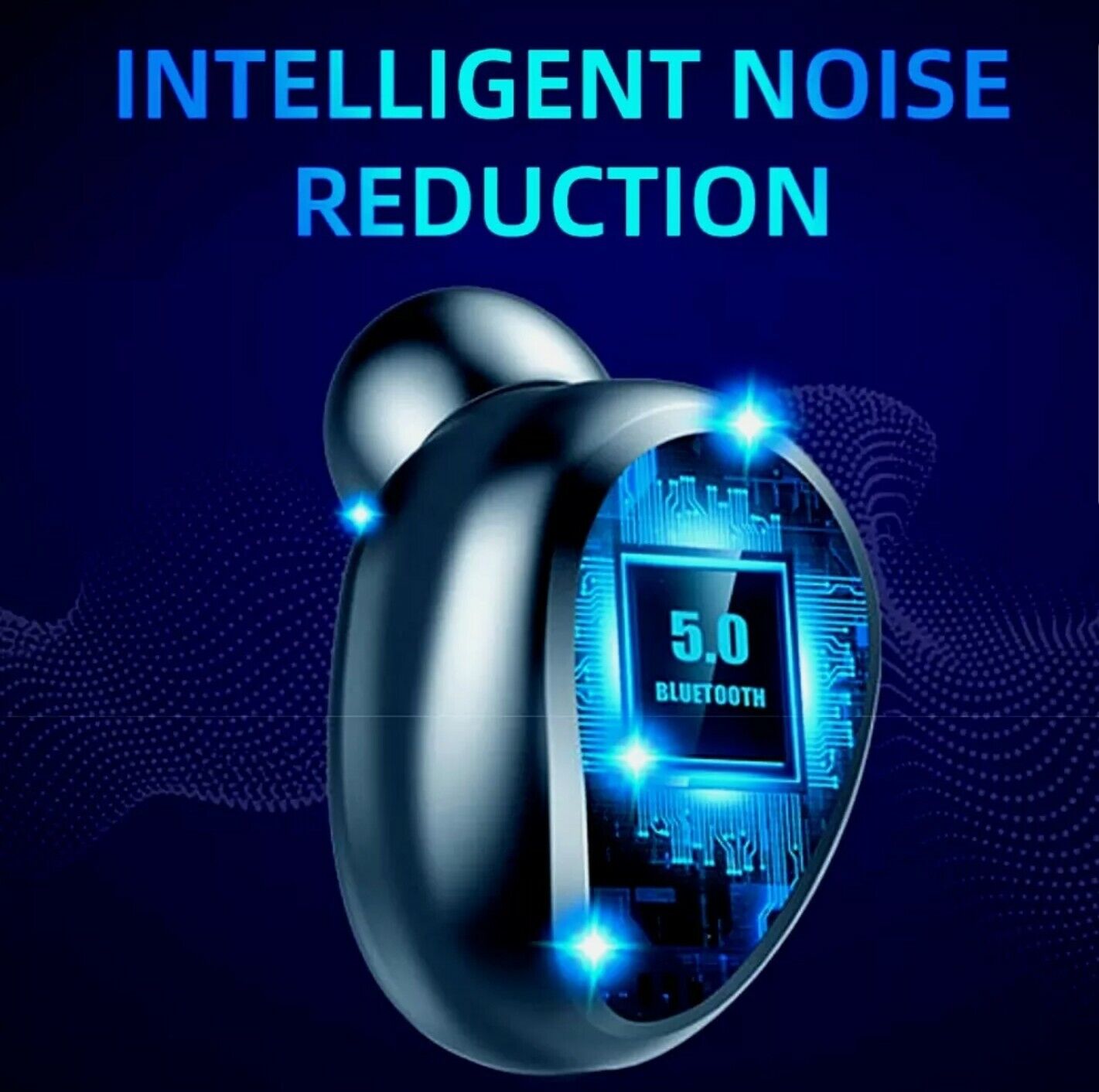 2X Bluetooth 5.0 Wireless TWS Earbuds Headphone Headset Noise Cancelling Gift