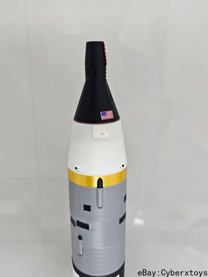 1:60 NASA Gemini TitanII + Redstone Launch Vehicle Rocket Model Painted