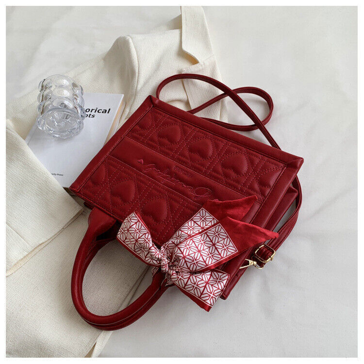 Women Lady Leather Handbags Shoulder Messenger Satchel Tote Crossbody Bags Purse