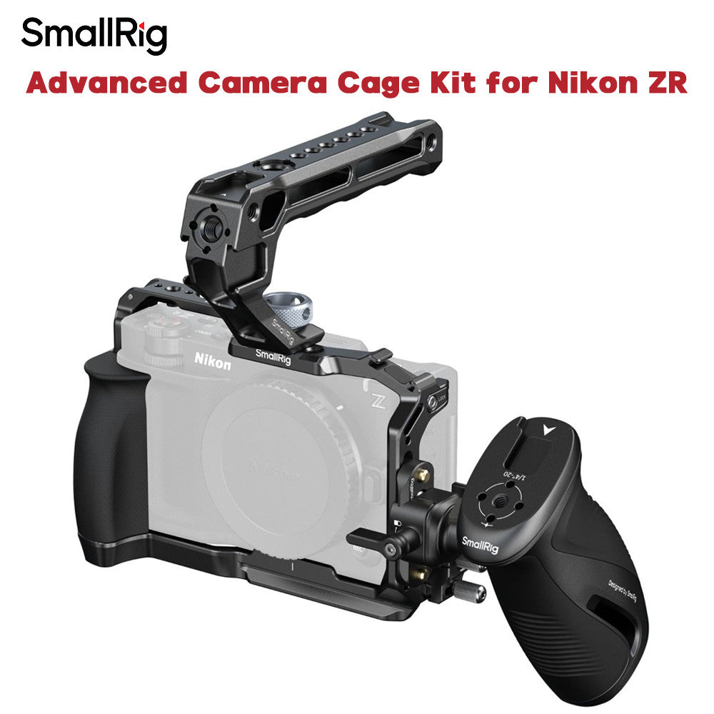 SmallRig ZR Camera Cage Kit for Nikon ZR w NATO Rail Side Handle Top Handle 5468