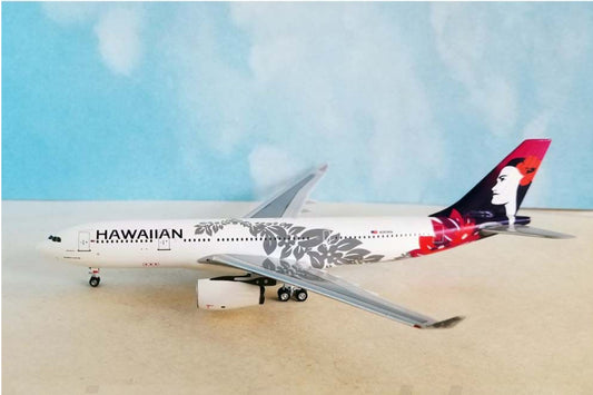 1:400 Aeroclassics Hawaiian Airlines Airbus A330-200 N393HA Plane Diecast Model