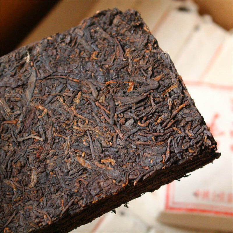 2003yr Chinese Aged Pu'er Brick Tea Famous China Tea Brand 7581 Jujube tea brick