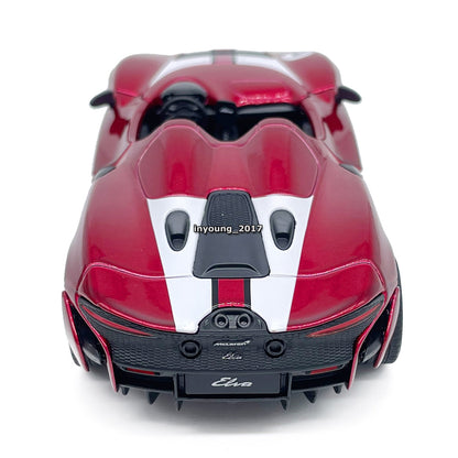 1/36 Scale McLaren Elva Model Car Diecast Toy Cars Boys Toys for Kids Gifts Red