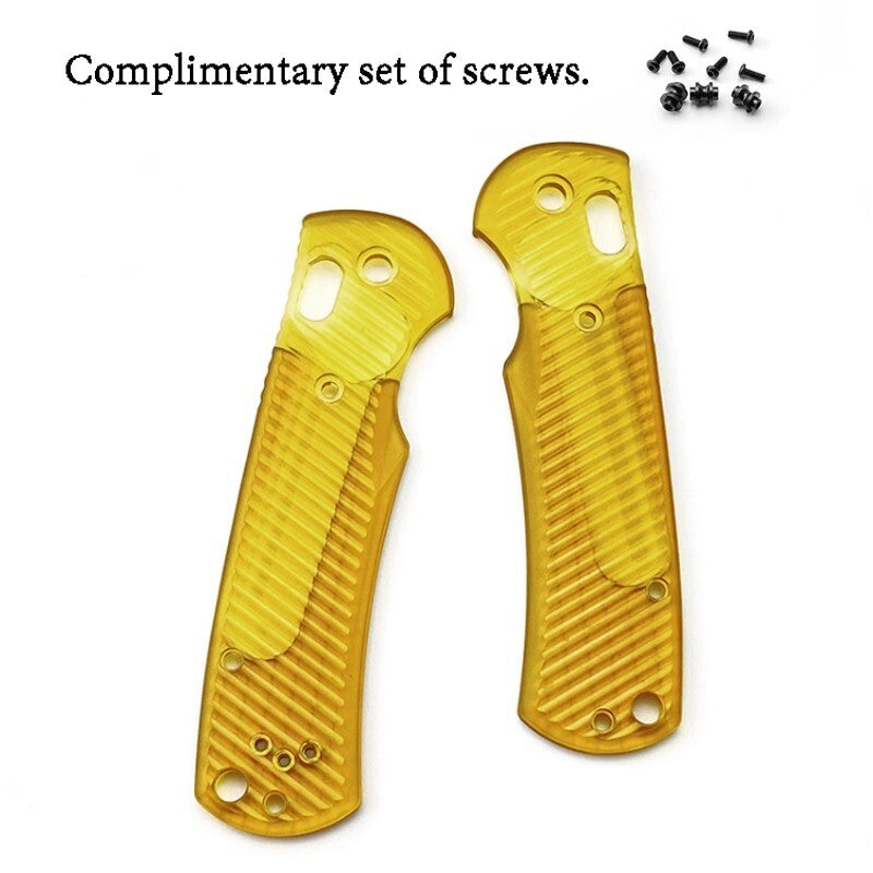 1 Pair PEI Knife Handle Scales for Benchmade Griptilian 550/551 Folding Knives