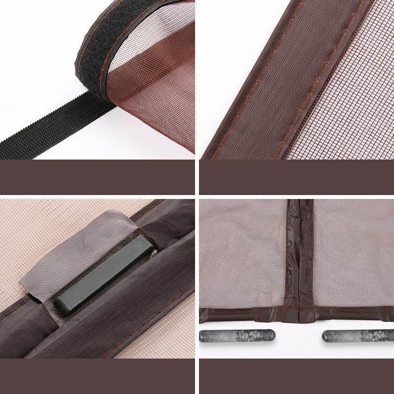 Anti Mosquito Door Curtain Magnetic Screen Net Insect Mesh Fly Screen Protection