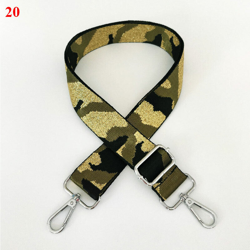 Camouflage Print Bag Shoulder Strap Handbag Replacement Adjustable Belt Handle ⊰
