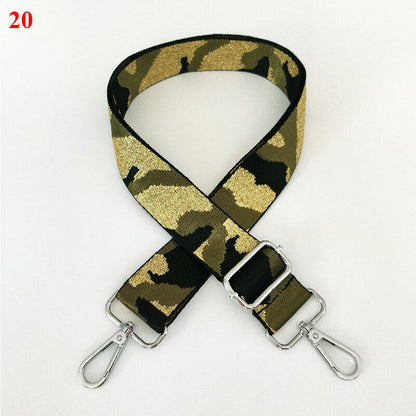 Camouflage Print Bag Shoulder Strap Handbag Replacement Adjustable Belt Handle ⊰