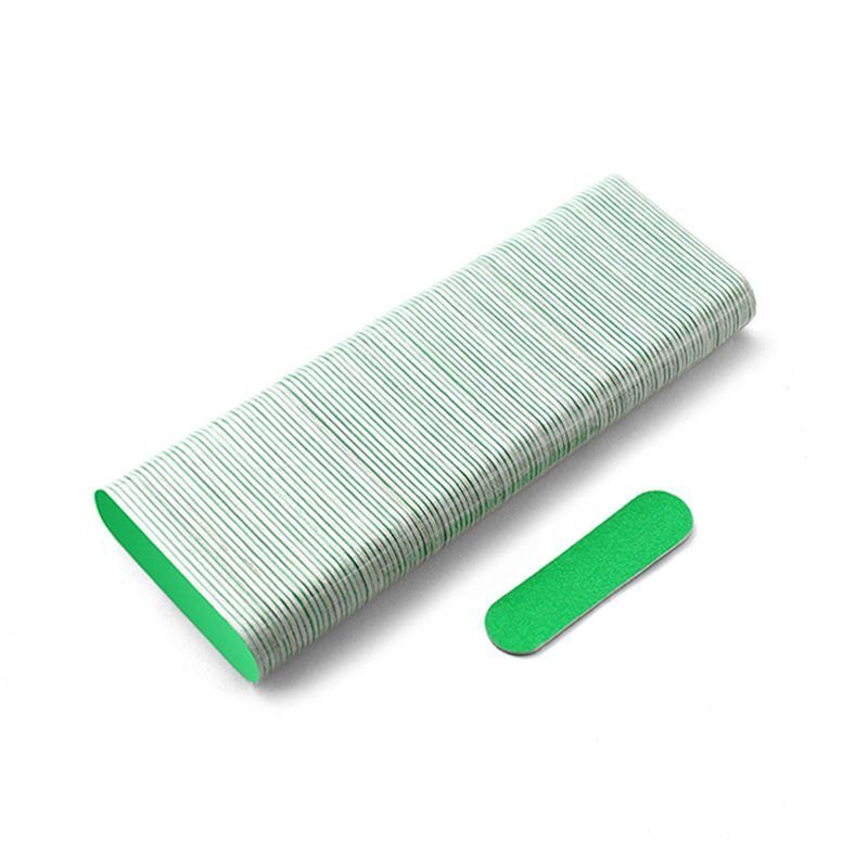 Nail Files 100Pcs Wood Double-Sided Professional Strong Sandpaper Polishing Tool