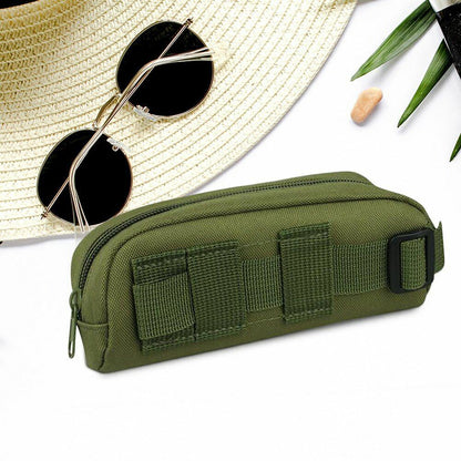 Outdoor Hunting Sunglasses Case Pouch Goggles Bag Nylon Waist Hanging 600D Nylon