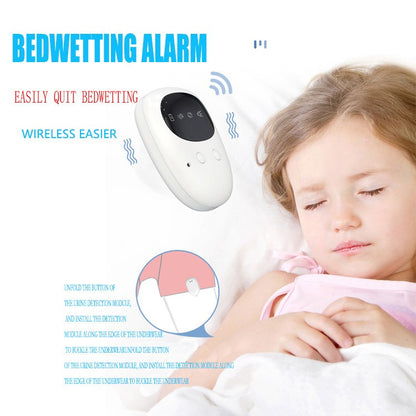 Wireless Baby Bedwetting Alarm Enuresis Vibration Sound Sensor Bed Wetting Urine