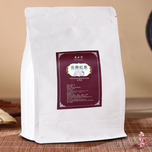 Black Tea CTC Hong Kong Style Milk Tea Black Tea Powder Dian Hong Tea Bag 500g