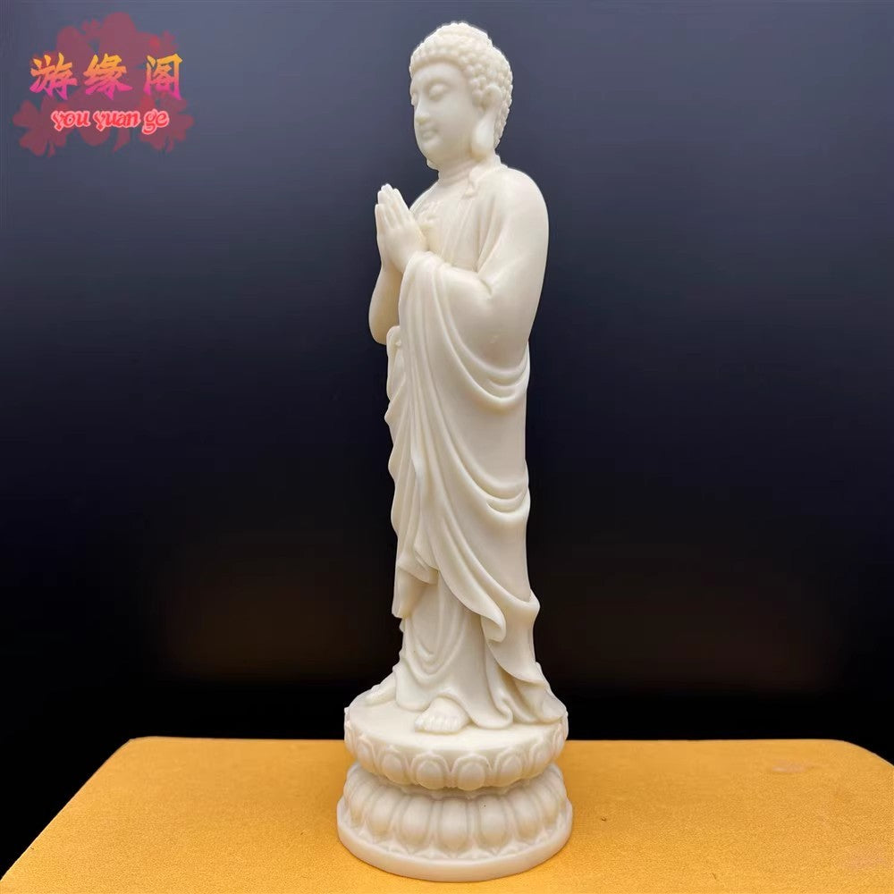 8.3" Amitabha Buddha Statue Buddhism Collection Temple Shrine Home Decor
