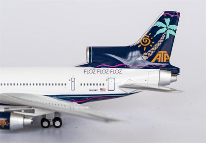 NG Models ATA for Lockheed L-1011 N161AT 1:400 Aircraft Pre-built Model