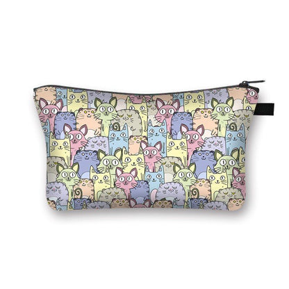 Cosmetic Bag Cartoon Toiletries Purse Small Clutch Makeup Handbag 13*15*21CM 1PC