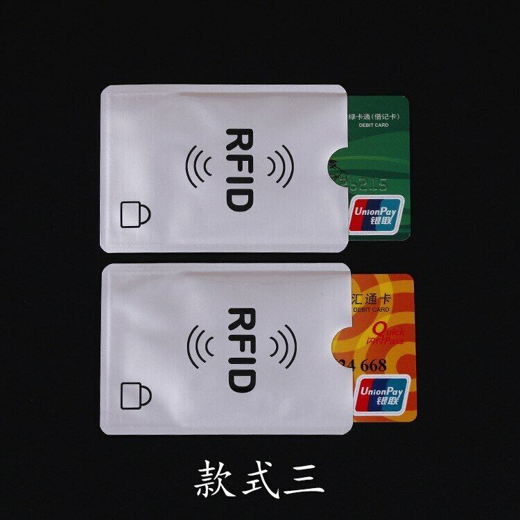 Credit Card Card Case Anti Rfid Bank Metal Card Holder Bag Holder Protector Card