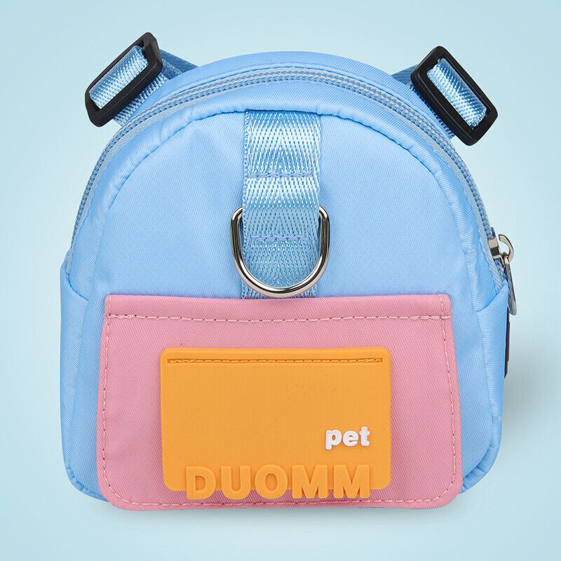 Pet Snack Self Backpack Dog Outdoor Travel Pouch Dog School Bag Waterproof Cute⌒