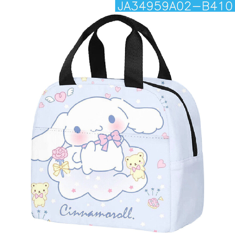 Cinnamoroll Insulated Lunch Bag Handbag Thermal Leakproof Insulated Lunch Box