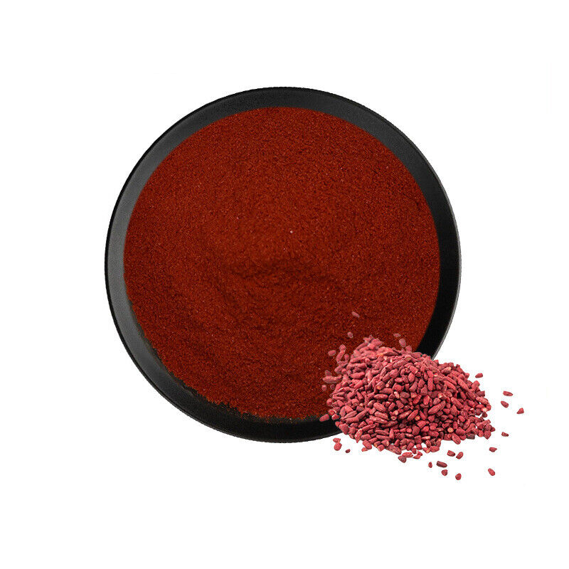 100g~500g Puer Red Yeast Rice 10:1 Extract Powder High Quality