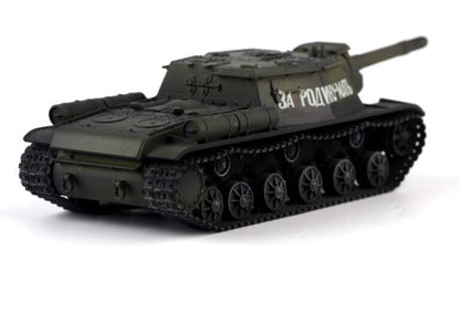 88MODEL WWII Soviet su-152 self propelled gun slogan 1/72 FINISHED MODEL TANK