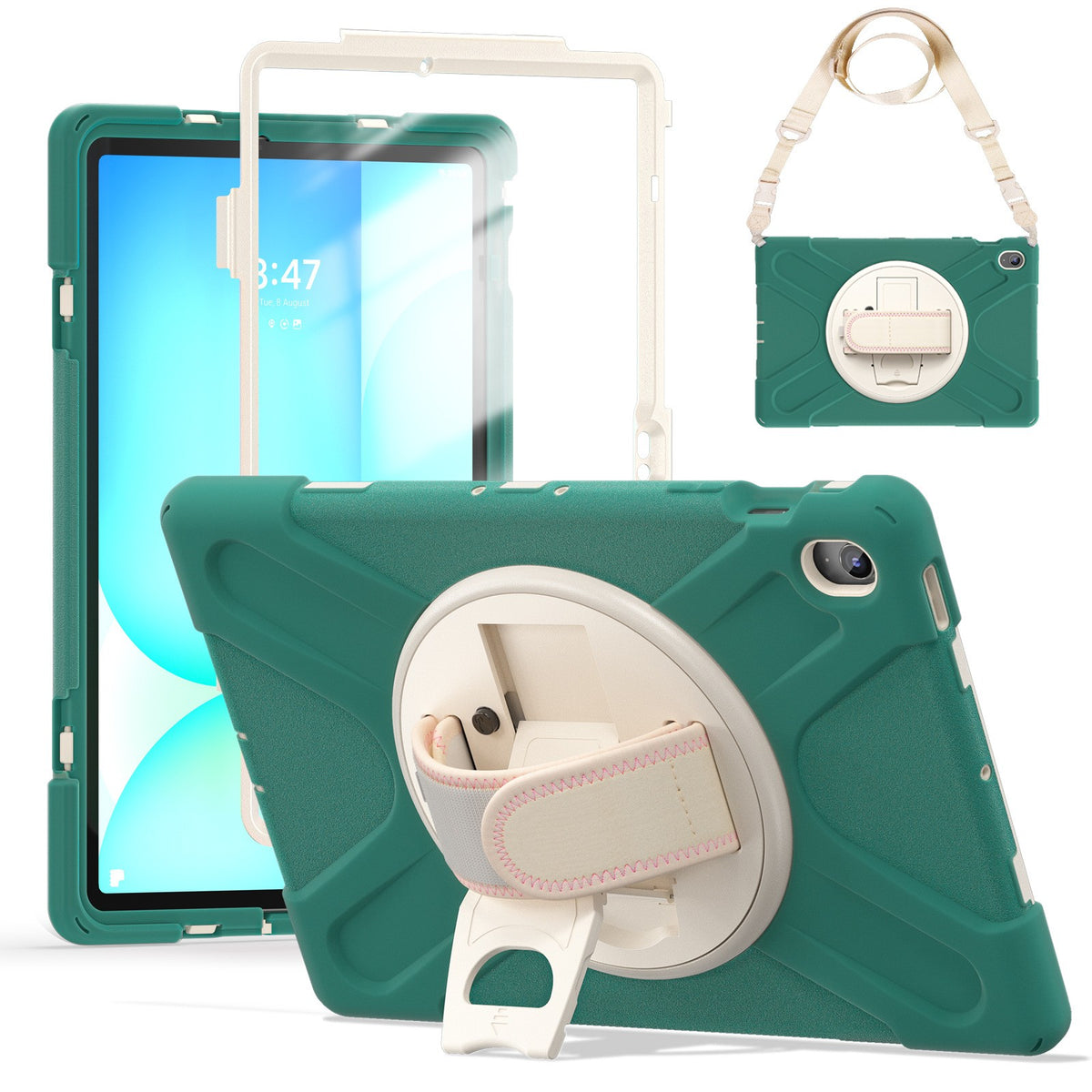 For Samsung S10FE + X620 X626B 2025 13.1 inch tablet case new button holder