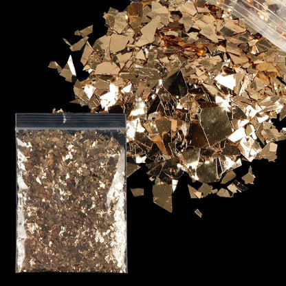 Nail Art Decor 10g Holographic Irregular Sequins Glitter Sparkly Colorful Flakes