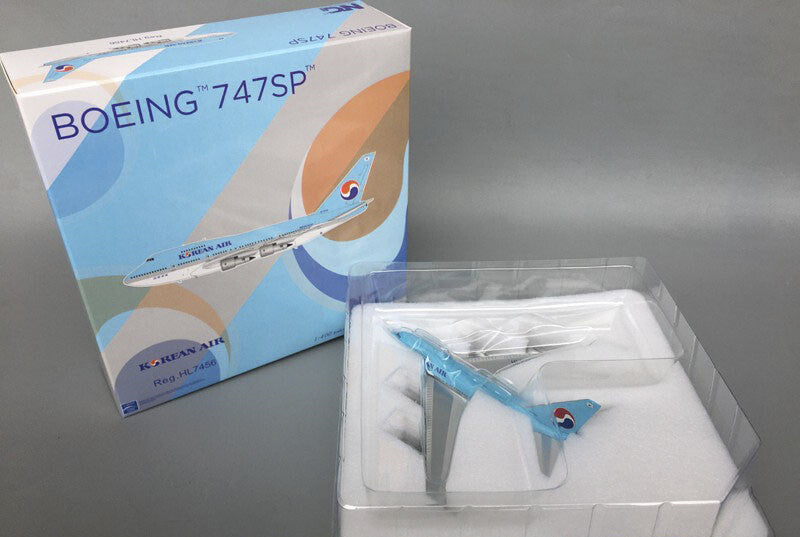NG MODEL KOREAN AIR for BOEING B747SP HL7456 1/400 DIECAST Aircraft Pre-built