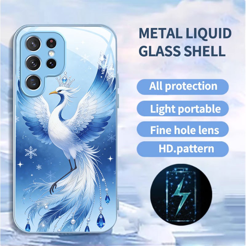 For Galaxy S 26Ultra Phone Case A17 S25/S24 Impact-Resistant Painted Phone Case