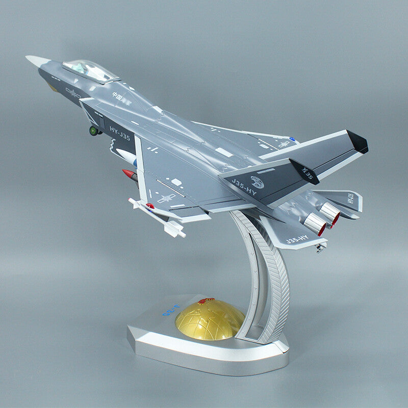 1:30 50CM Shipborne Fighter Jets Plane Airplane Diecast Military Aircraft Model
