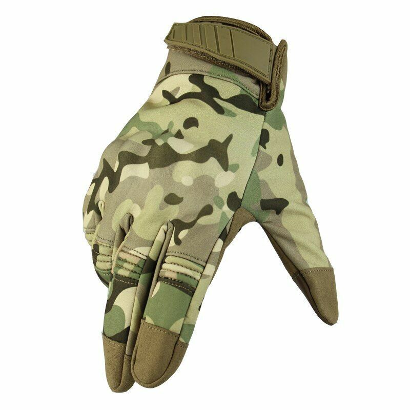 Waterproof Tactical Gloves Outdoor Sports Combat Anti-Slip Shell Tactical Hiking