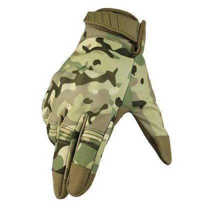 Waterproof Tactical Gloves Outdoor Sports Combat Anti-Slip Shell Tactical Hiking