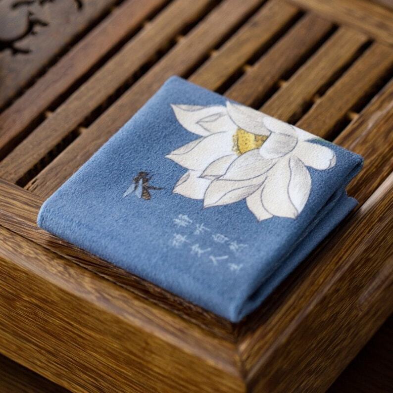 Printed Flannel Tea Towel|Tea Mat|Tea Accessories