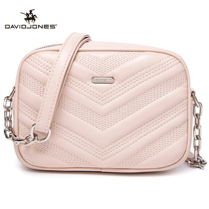 Retro Diagonal Straddle Bag Rectangle Artificial Leather Shoulder Bag 21*8*15 CM