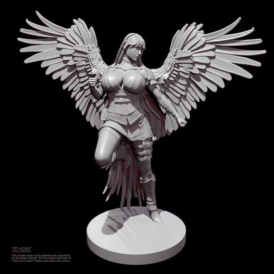 1/24 resin figure model Flying Feather Goddess B 3D print unassembled unpainted