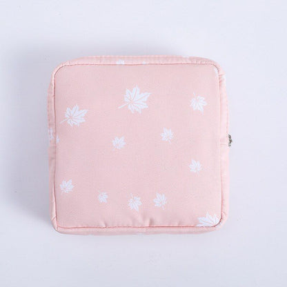 Small Cosmetic Bag Set Zipper Makeup Lipstick Bags Travel Coin Organizer Pouch