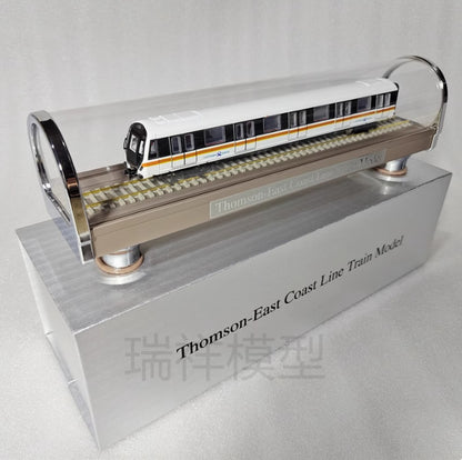1/87 Scale Singapore T251 Subway Train Model Simulated Toy Gift