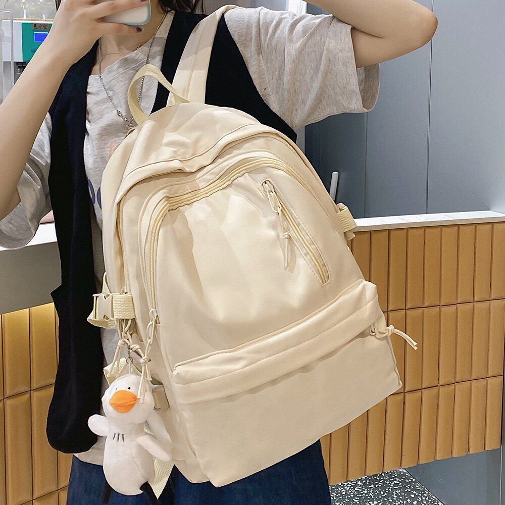 Fashion Waterproof Bag Women Trendy College Student Backpack School Bag Backpack