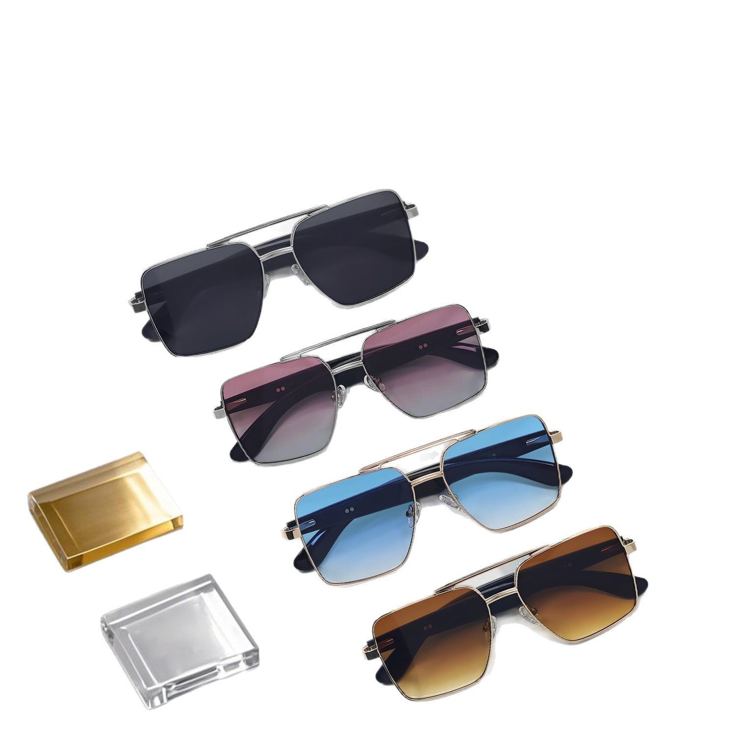 New fashion Bluetooth audio smart glasses Sunglasses Open earbuds 2 speakers